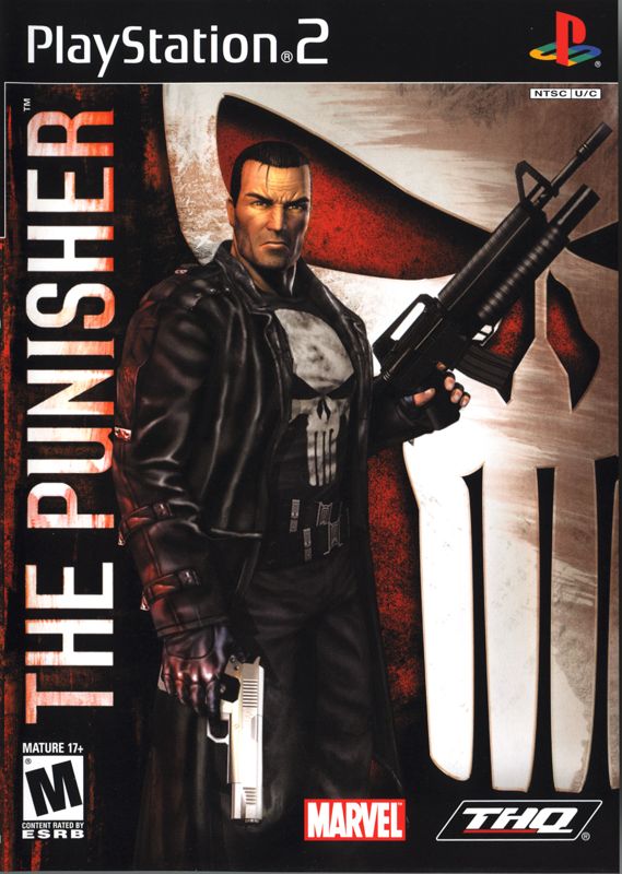 The Punisher box art for Xbox